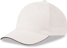 Cappello Cappellino baseball 6 pannelli sandwich visiera rigda 0MOI