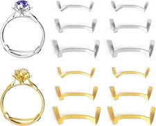 Ring Guard Set for Loose Rings 12 Pack Invisible Size Adjuster for Any Ring