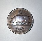 1928 1937 1941 3 Ireland Harp Half Penny Coins KM #s 2 & 10 Ship W/o Tracking — photo 2