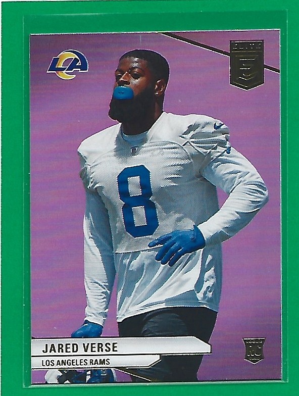 2024 Panini Donruss Elite - Jared Verse #150 Pink Los Angeles Rams