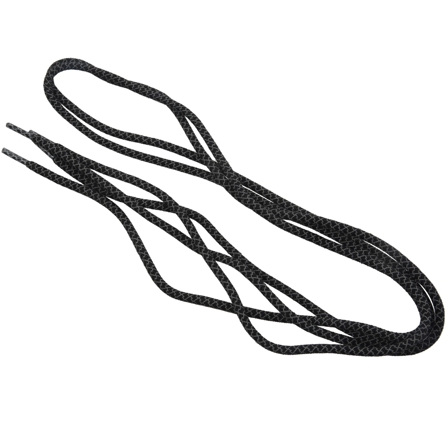 APL Lacci 120 cm fondo tondo lacci di sicurezza nastri per scarpe lacci riflettenti Colore:7682