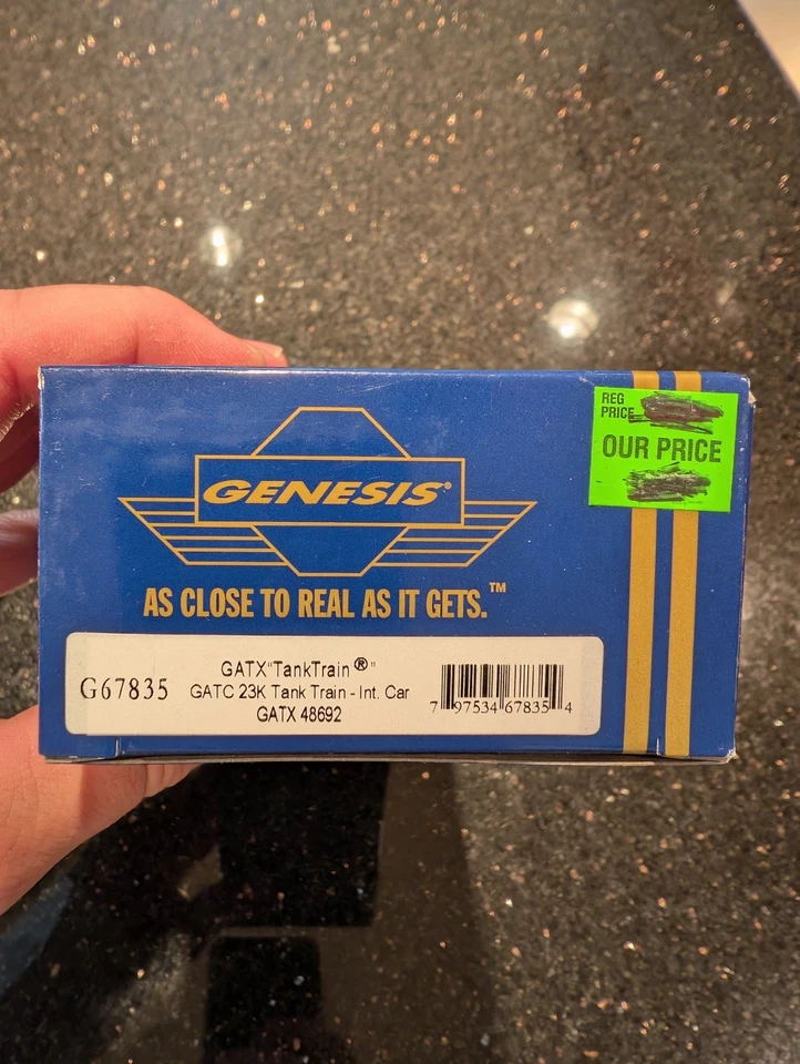 Athearn Genesis GATX TankTrain - "The OilCans"  (Lot B of 3 Cars) - Image 4 of 4