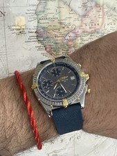 Breitling Chronomat 39mm B.13050.1 Chronograph Steel & 18k Yellow Gold Automatic 13