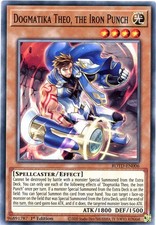 Yu-Gi-Oh TCG ROTD-DE006 C Dogmatika Theo, the Iron Punch Rise of the Duelist