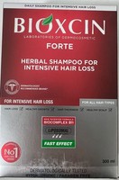 Bioxcin Forte Shampoo Gegen Intensiven Haarausfall FüR Alle Haartypen 300 Ml Neu