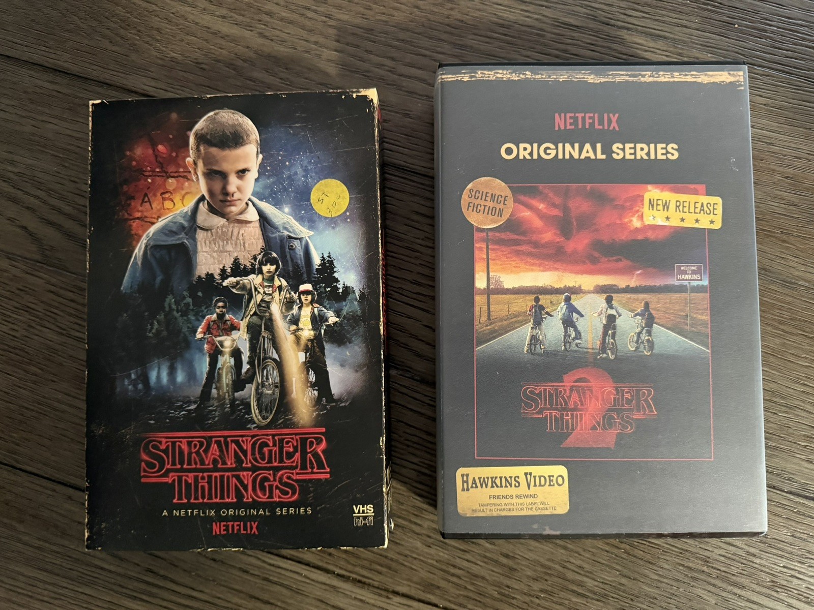 Stranger Things Season 1 & 2 BluRay and DVD Collector's Edition Target Exclusive