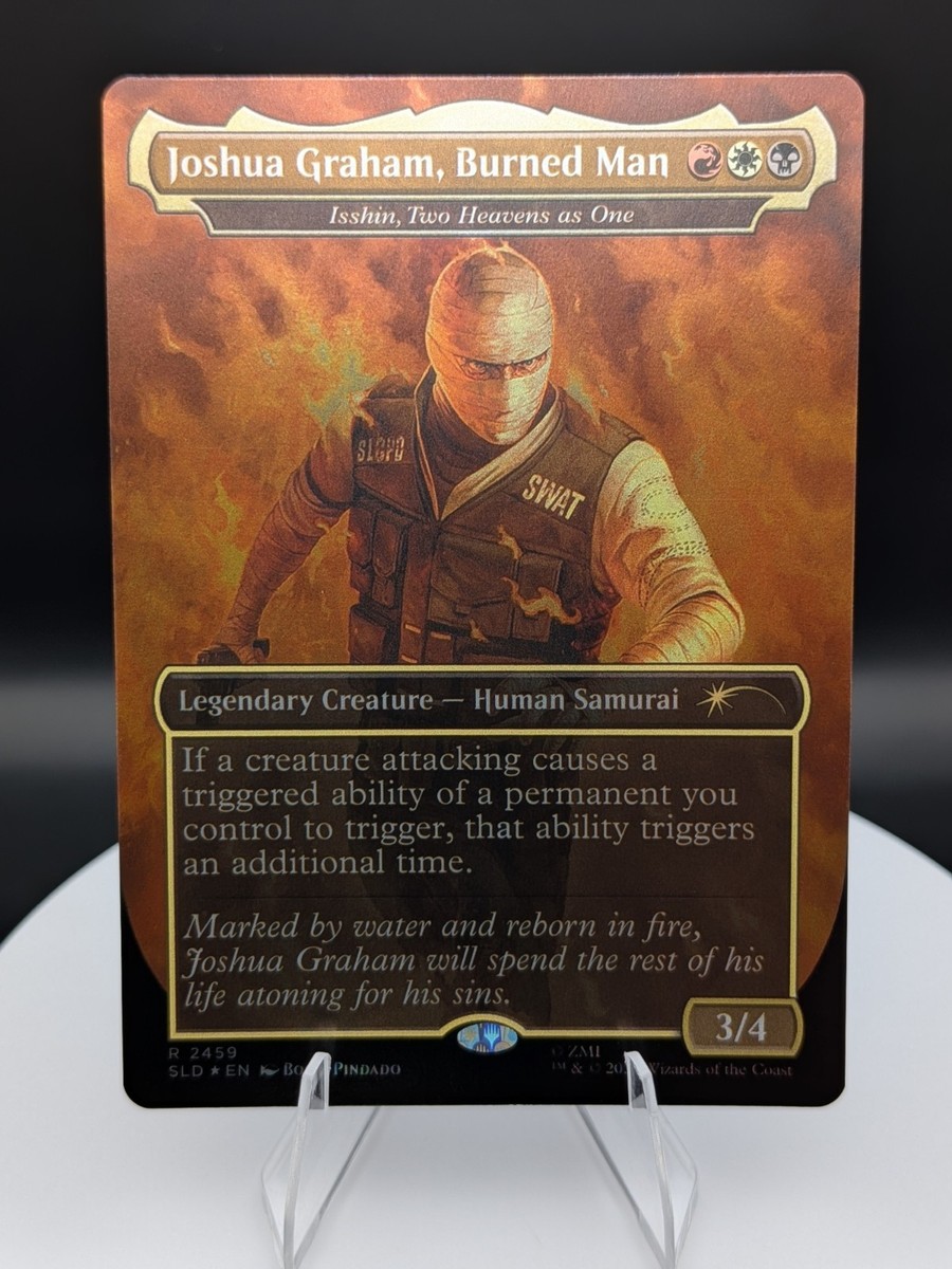 joshua graham mtg card Atmosphere Surgeon Art Card [Phyrexia: All Will Be One Art Series]