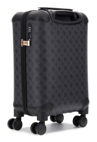 Valise Cabine GUESS Wilder 18 Pouces – 8 Roues, Noir – Neuf Avec Emballage – Idéale Voyage