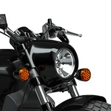 Vivid Black Front Headlight Fairing Cover Fit For Indian Scout Sixty 15-24 16 17