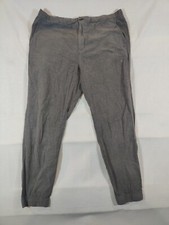 Mack Weldon Pants Men XL Sunday Lounge Jogger Elastic Waist Logo Casual Gray