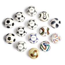 Adidas World Cup Mini Soccer Ball Set 1970-2022 New