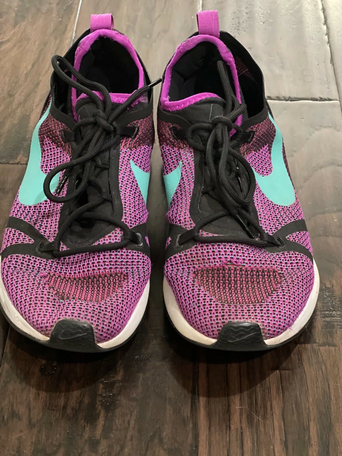 Nike Womens Duel Racer Running Shoes Multicolor 927243-500 Low Top