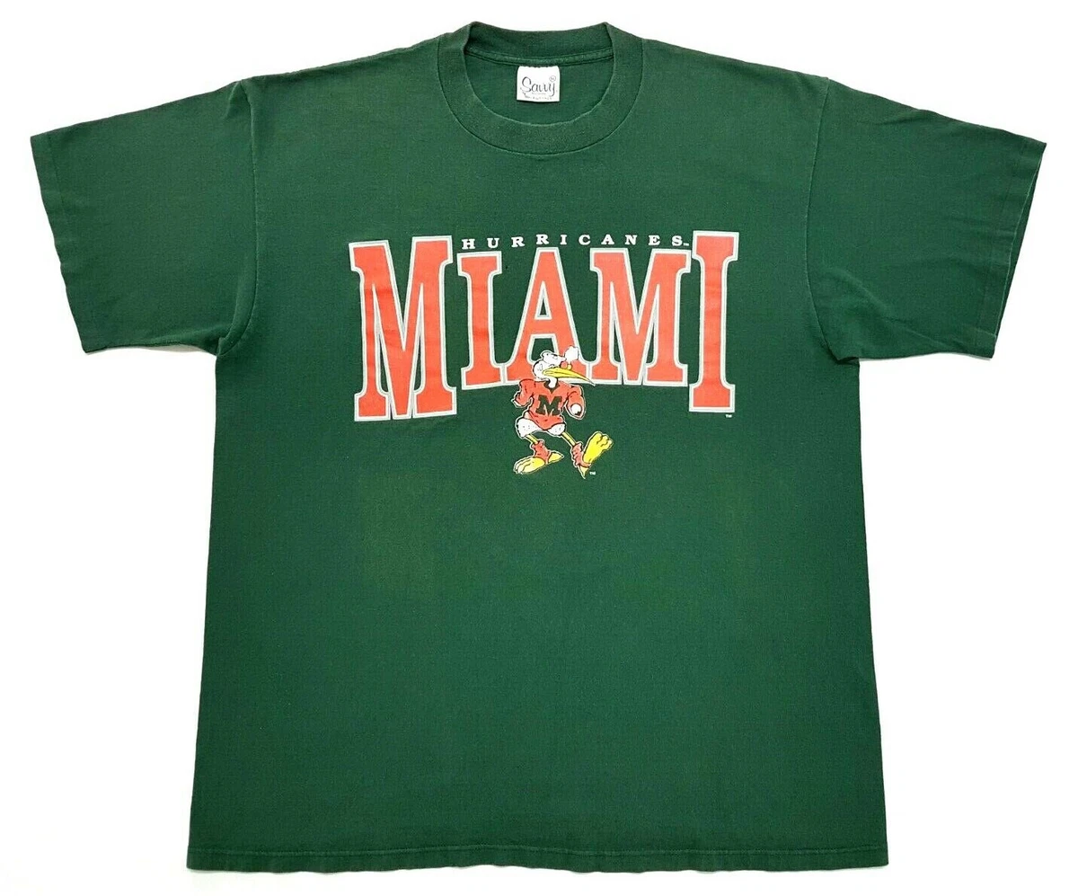 Vintage miami hurricanes best sale shirt