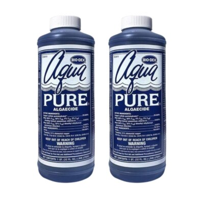Bio-Dex Aqua Pure Algaecide 32 ounce AP132 2 Pack