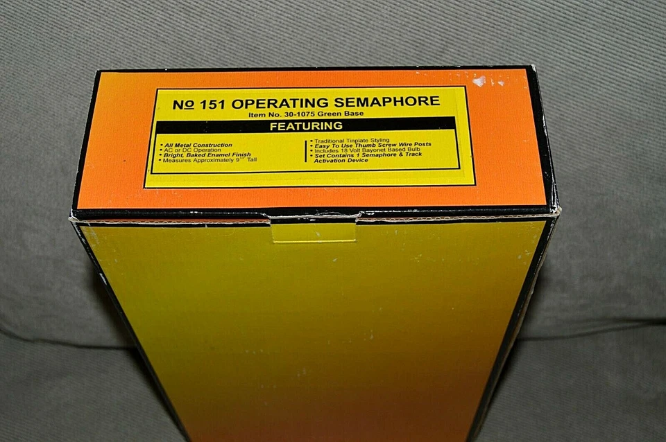 Rail King No 151 Operating Semaphore New In Box - Image 2 of 2
