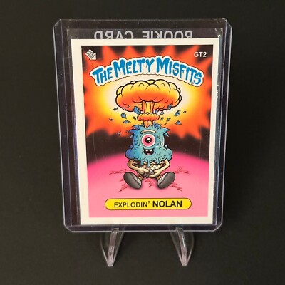 MELTY MISFITS EXPLODIN NOLAN Series 3 Golden Melties Garbage Pail Kids