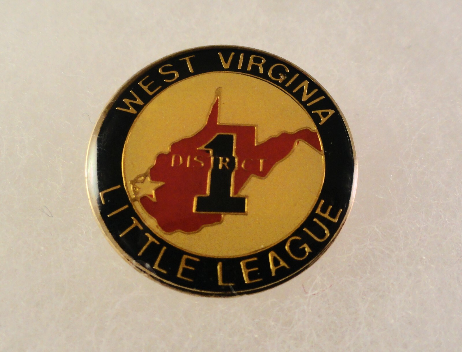 3 Little League Baseball PINs WV D1 (same pin; different color scheme