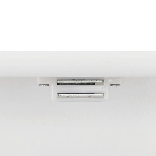 Double Door Mirror Indoor Bathroom Wall Mounted Cabinet Shelf White - Picture 10 of 10