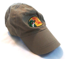 Bass Pro Shops Logo Toddler Stretch Hat Cap Beige Strapback Hunt Fish Farm