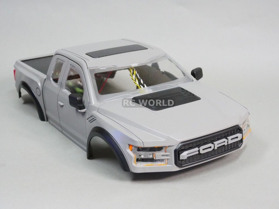 RC Scale Truck Body Shell 1/10 FORD RAPTOR Pick Up Truck Hard Body ...