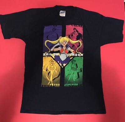 Vintage Sailor Moon T-Shirt Size Large 
