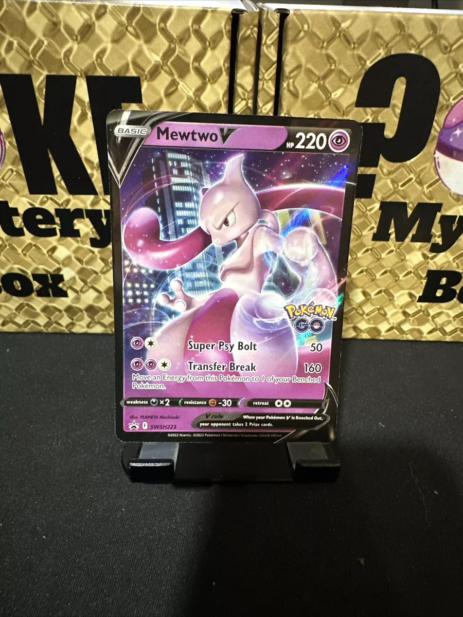 Mewtwo V - SWSH223 - SWSH: Sword & Shield Promo Cards - Pokemon