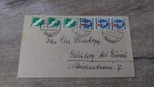 FRANZ ZONE - Sch&ouml;n frankierter Brief Lindau - Kilcheberg 1946