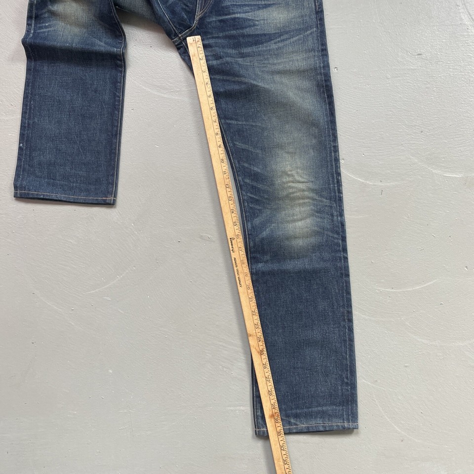 Rising Sun & Co Selvedge Denim Jeans LA Made in Usa Mens Size 30x34 | eBay