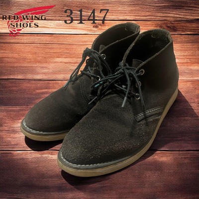 Red Wing 3147 Chukka Boots US:8.5D Suede Dark Brown From Japan 