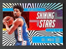 JOEL EMBIID 2019-20 PANINI ILLUSIONS SHINING STARS 19-20 NO 3          29442