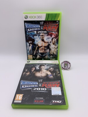 Xbox 360 Bundle: Smackdown vs Raw 2010 & 2012 FRZ Zustand: Sehr gut |R15F7