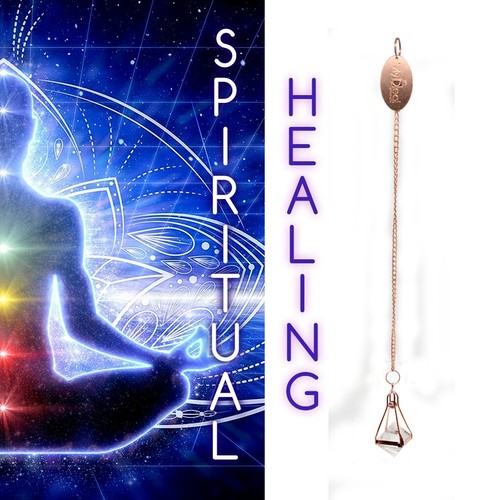 Quartz & Copper DOWSING PENDULUM Spiritual Meditation Divining Ghost Hunting - Picture 4 of 8
