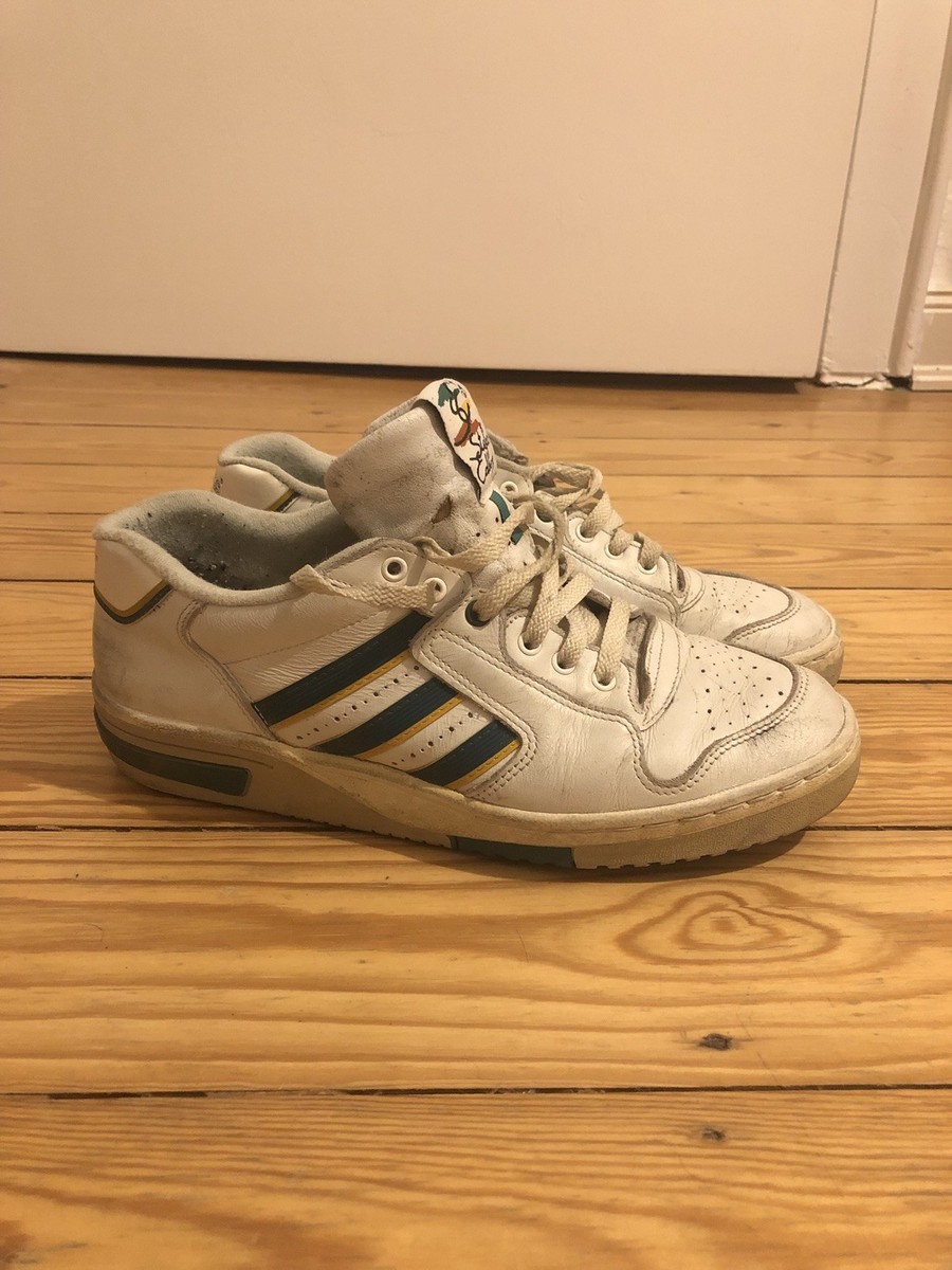 Original Adidas Stefan Edberg Tennis Schuhe 42 UK8,Vintage 80er