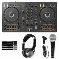 Pioneer Ddj-flx4 2-channel Serato Lite Rekordbox Dj Controller, Headphones & Mic