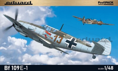 Eduard Plastic Kits 8261 - 1:48 Bf 109E-1, Profipack  - Neu