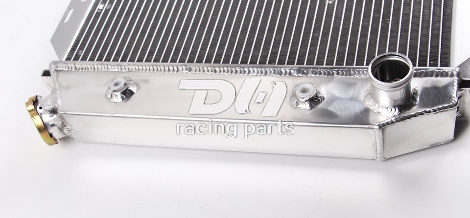 4Row Radiator For 79-93 Ford Mustang GT/LX/SVT 80-87 Mercury Capri ...