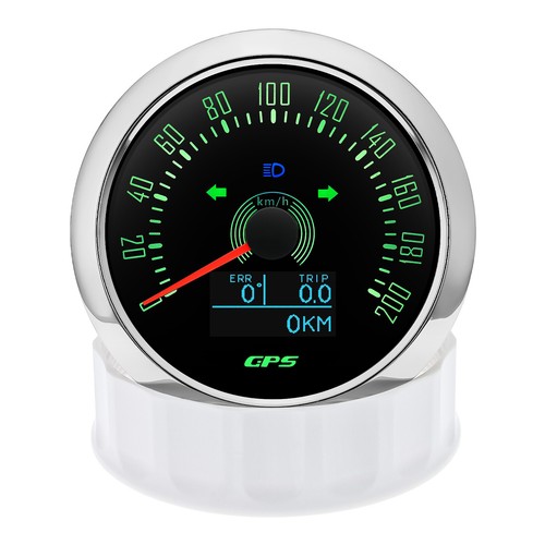 85MM GPS Speedometer 200km/h Gauge with Trip COG for Boat Car Truck Waterproof - Picture 11 of 21