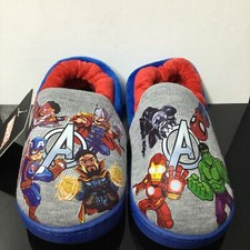 Marvel Super Hero Adventures Avengers Kids Slip On Slippers Size US 8 / EU 25