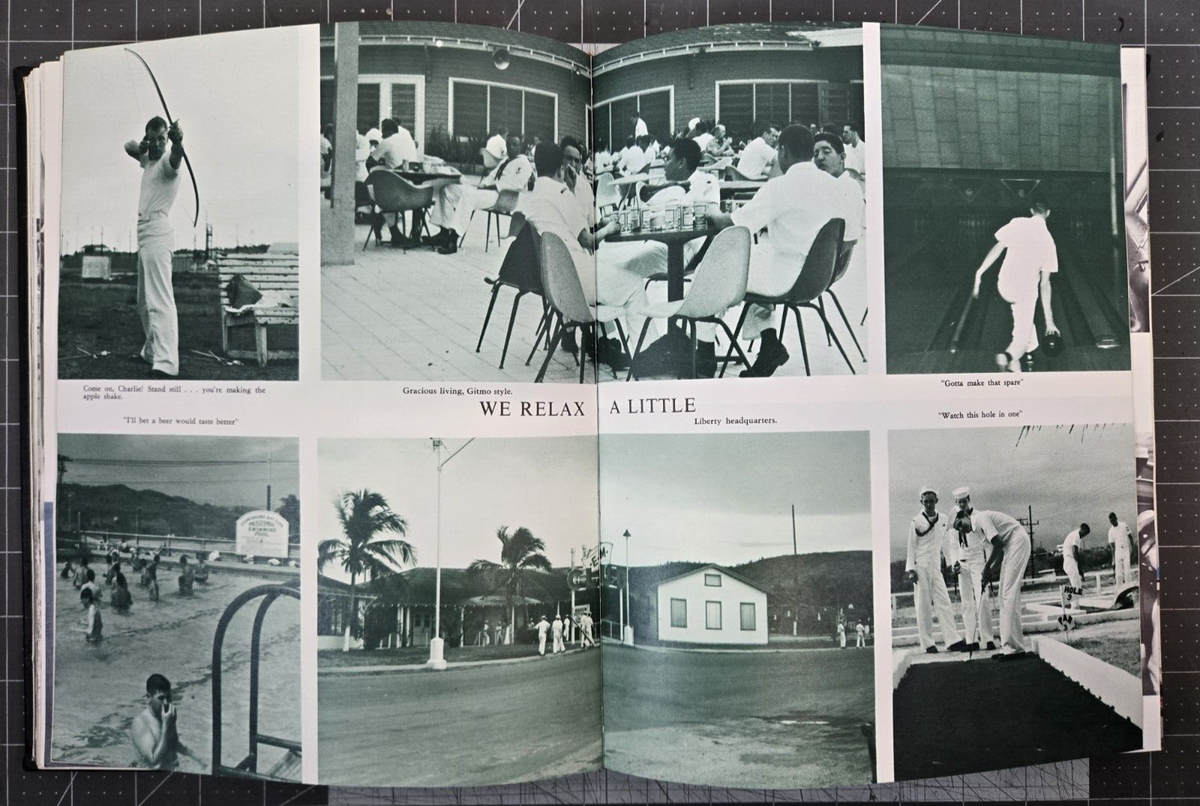 1965-1966 U.S.S. America CVA-66 Cruise Book, Vietnam Era USN