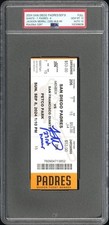Jackson Merrill Signed 23rd Home Run Ticket Stub 9/8/24 Autographed PSA 10/10
