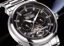 Herren Tourbillon Automatik Armbanduhr - neu, OVP