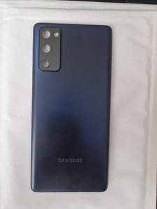 Original Samsung Galaxy S20 FE 5G Akkudeckel Backcover Deckel Kameraglas Blau