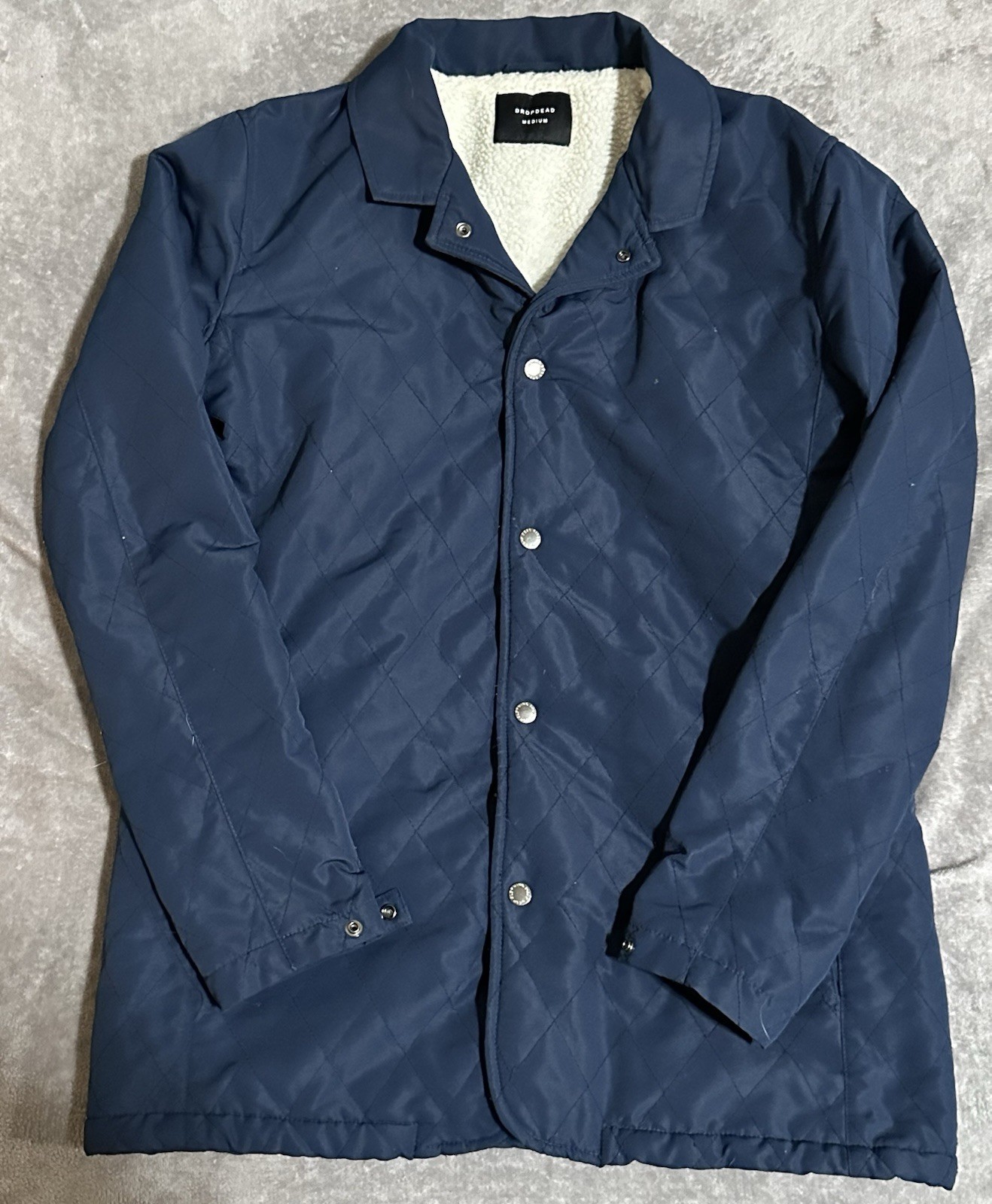 Dropdead Blue Tracker Jacket (Size Medium) - image 1