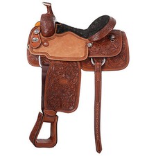 Silver Royal Rising Star Calf Roper Saddle 16