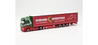 "Herpa 317214 - 1/87 Mercedes-Benz Actros Bigspace 15M Lowliner-Sattelzug\"Werner\""
