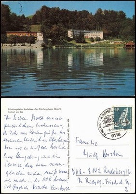 Kochel am See Erholungsheim Kochelsee der Erholungsheim GmbH 1976