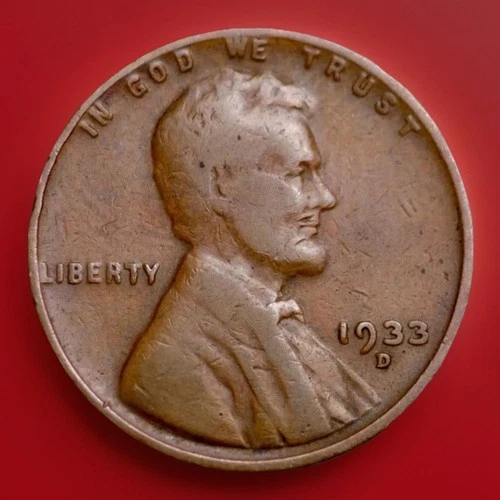 1933-D G-VG Lincoln Wheat Cent “Best Value On eBay" FAST SHIPPING