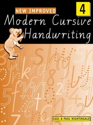 New Improved Modern Cursive Handwriting Victoria Year 4