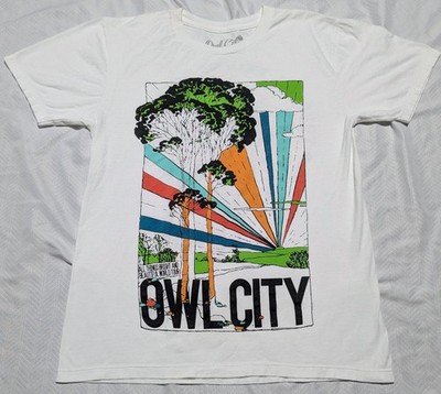 Owl City All Things Bright And Beautiful World Tour 2011 T-Shirt Men's XS