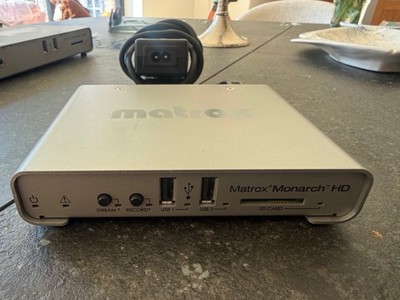 Matrox Monarch HD Livestream IP Record